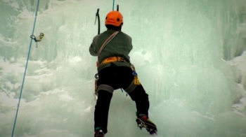 [영상구성] 영하 20도쯤이야…시원한 빙벽 타기