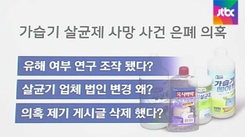 [사회현장] 가습기 살균제 사망사건 의혹들 살펴보니