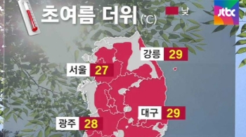 [날씨] 초여름 더위·큰 일교차…내일 더 덥다