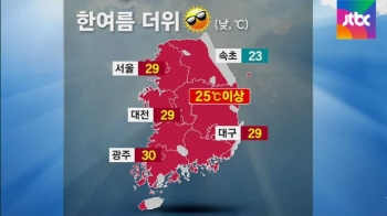 [날씨] 맑고 한여름 더위…강한 자외선 주의