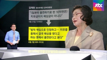 [팩트체크] 위안부 재단 배상금-치유금, 법적 차이는?