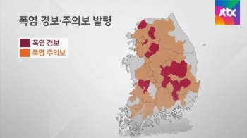 경기 광주 낮기온 37도… '네파탁'에 밀려 온 찜통더위