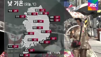 폭염 끝? 무더위 '뒤끝'…바람 다소 불지만 '서울 34도'