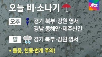 [날씨] 내일부터 폭염 물러가…오늘 곳곳 소나기