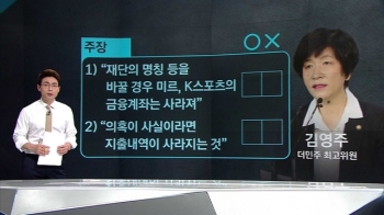 [팩트체크] 미르·K스포츠재단 해산 때 계좌추적은?