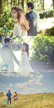 [화보is] “숲속의 엘프“ 조안, 신비+몽환 웨딩 화보 공개