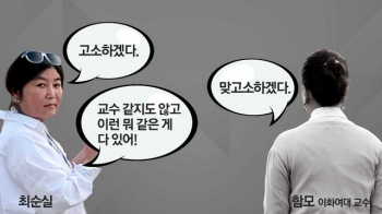 최순실, 딸 제적경고 교수에 “교수같지도 않은게“ 폭언