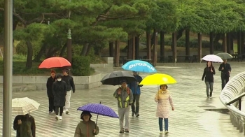 [날씨] 내일 중부 약한 비…오늘보다 더 쌀쌀 