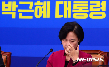 '계엄령 발언' 추미애 대표 명예훼손 피소…'박사모'서 고소