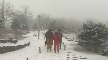 [국내 이모저모] “눈이 왔어요“ 강원 산간 곳곳 설경