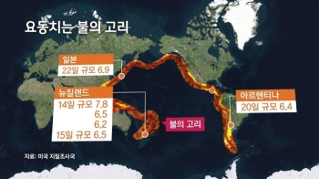 엘살바도르도 강진…열흘 새 '불의 고리' 잇따라 요동