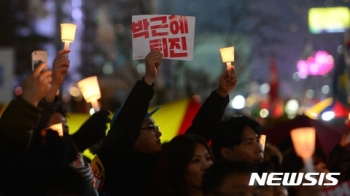 광화문 촛불집회 마침내 150만명 돌파…전국 200만 임박