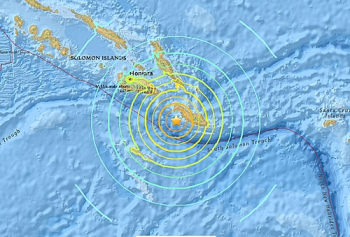 남태평양 솔로몬제도서 규모 7.8 지진…쓰나미 경보 발령