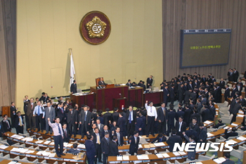 증시 촉각…탄핵 가결때 태풍, 부결때 허리케인 온다