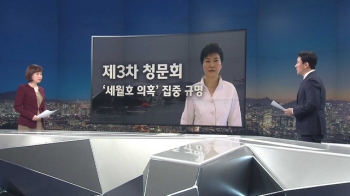 이번 주 청문회 '세월호 7시간' 캔다…증인 대거 채택