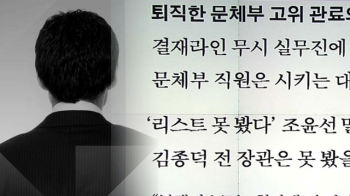 [야당] “청와대, 문체부 개처럼 부려“ 퇴직 관료의 고백