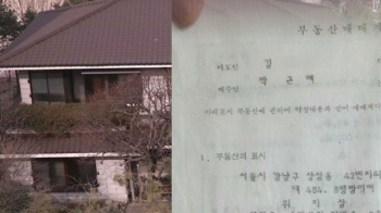 “최태민-임선이 부부, 삼성동 대통령 사저 계약 주도“