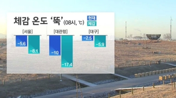 [날씨] 찬바람 쌩쌩 체감온도↓…낮부터 풀려