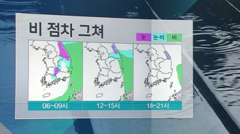 [날씨] 낮부터 찬바람…동해안 밤까지 눈·비