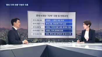 K스포츠 재단 '롯데 70억 반환', 절묘한 타이밍…배경은?