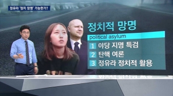 [팩트체크] 정유라, '정치적 망명' 가능한가?