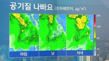 [날씨] 곳곳 미세먼지 짙어…낮 동안 따뜻