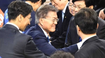 문재인, 호남·충청 누적득표율 55.9%…'대선 직행' 탄력