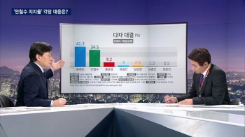 [대선 여론조사] '다자 대결' 문재인 41.3%·안철수 34.5%