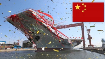 랴오닝함의 '6배 전투력'…첫 자국산 항모 띄운 중국