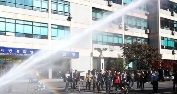 경찰청장 “살수차 이름 '참수리차'로…국회와 운용협의“