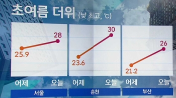 [날씨] 본격 더위 시작…밤 중서부 미세먼지↑