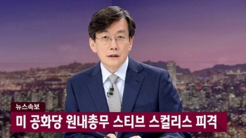 CNN “미국 공화당 원내총무 스티스 스컬리스 피격“