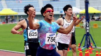 김국영, 남자 100m 10초13 기록…한국 육상 새 역사