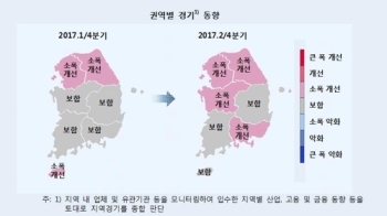 지역경기 온도차…수도권·강원·충청 '개선' vs 제주는 '주춤'