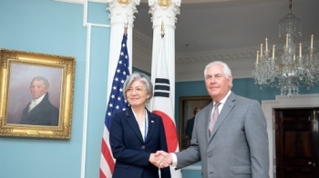 한·미 첫 외교장관 회담…틸러슨 “대북압박 공동인식“