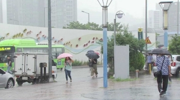 [날씨] 강한 비구름대 접근…모레까지 장맛비