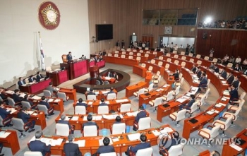 여당, 추경안 예결위 단독상정…야3당은 불참