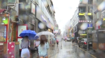 예상보다 내려간 장마전선…경기 남부지역에 많은 비