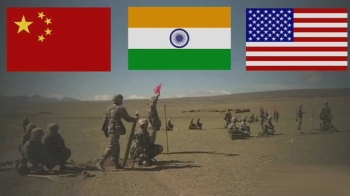 중-인도, 군사 훈련으로 갈등 최고조…뒤엔 '미국 변수'