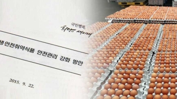 [단독] 박근혜 정부 때 달걀 안전성 2차례 건의…'연기' 처분