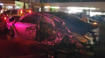 30대 여성 만취상태 고속도로 역주행…충돌사고 뒤 연쇄추돌