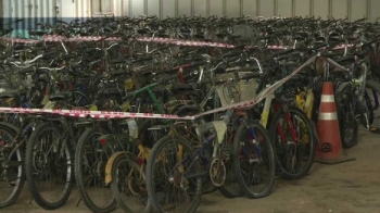 [밀착카메라] 방치 자전거 연 2만대…보관소에 '버려진 양심'
