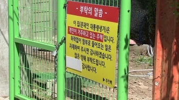 스트레스에 개도 죽어…문 대통령 생가, 탐방객에 '몸살'