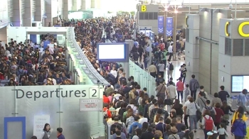 인천공항 '북적'…연휴 이용객 '195만명' 역대 최다 전망