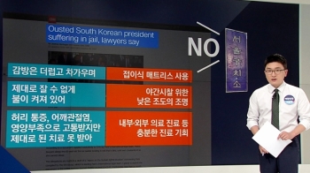 [여당] “구치소서 인권침해“…박근혜 측, 국제 여론전
