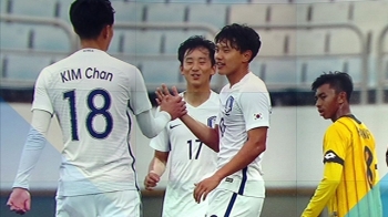 조영욱 해트트릭…U-19 대표팀, 브루나이 11-0 '대파'