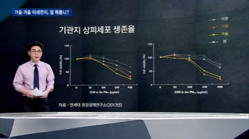 [팩트체크] 가을·겨울 미세먼지, 봄철보다 덜 해로울까?