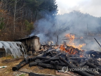 지진에 대형산불 위험까지 엄습…작은 불씨도 '치명타'