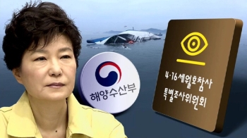 해수부 '세월호 조사 방해' 확인…“박근혜 청와대와 협의“