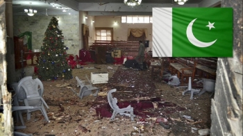성탄절 앞두고…파키스탄 교회 테러에 최소 8명 사망